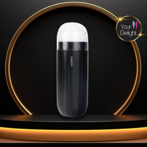 Masturbador masculino negro controlado por aplicación SVAKOM Sam Neo