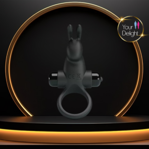 Anillo de pene con estimulador vibratorio de clítoris de 10 frecuencias