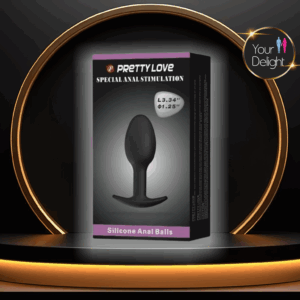 Plug Anal Silicona Bola Interior 8,4 Cm X 3cm Pretty Love